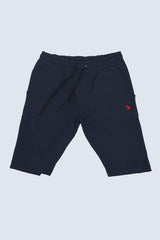 Blue Shorts with Red Logo - Lepus