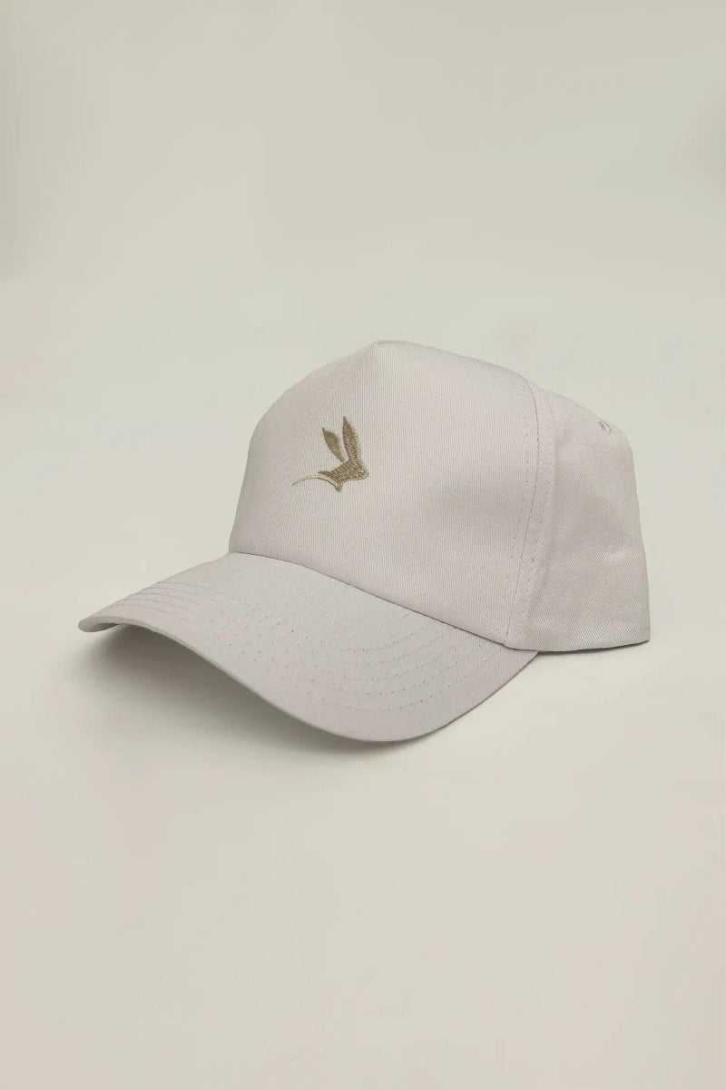White Cap with Golden Logo - Lepus