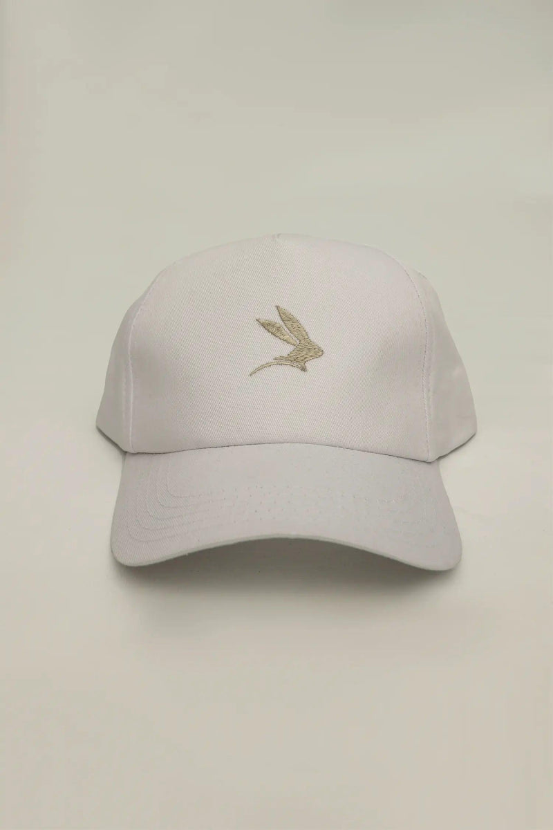 White Cap with Golden Logo - Lepus
